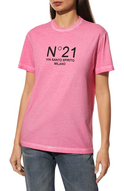 Хлопковая футболка N21, арт. 22I N2M0/F051/6325, фото 3