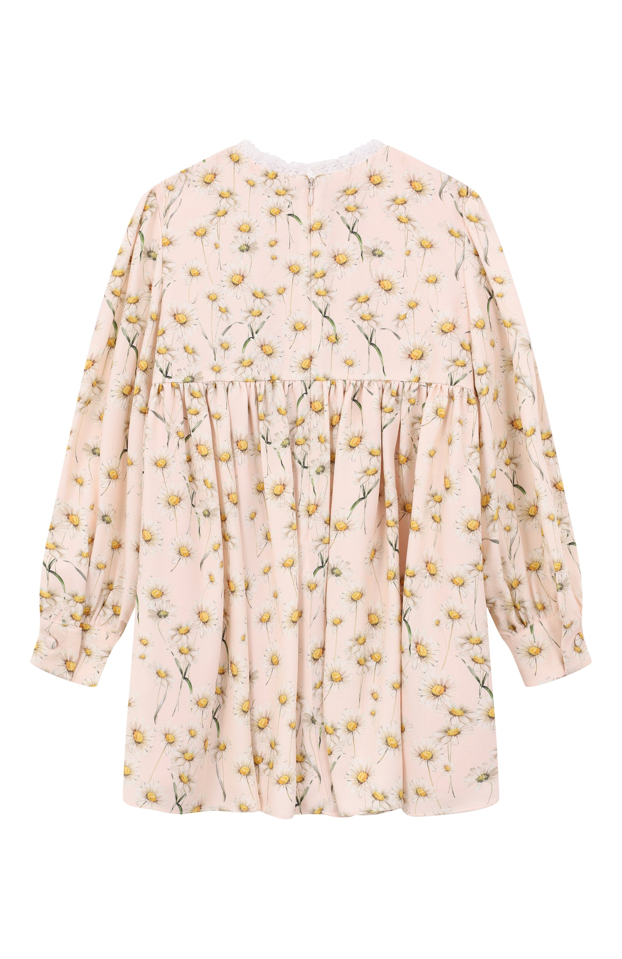 Платье из вискозы DOLCE & GABBANA светло-розового цвета по цене 78050 руб., арт. L54DJ5/FS8DK/2-6, фото 2 Платье из вискозы DOLCE & GABBANA, арт. L54DJ5/FS8DK/2-6, фото 2