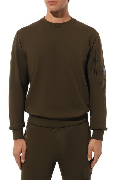 Хлопковый свитшот C.P. COMPANY, арт. 17CMSS023A005086W, фото 3