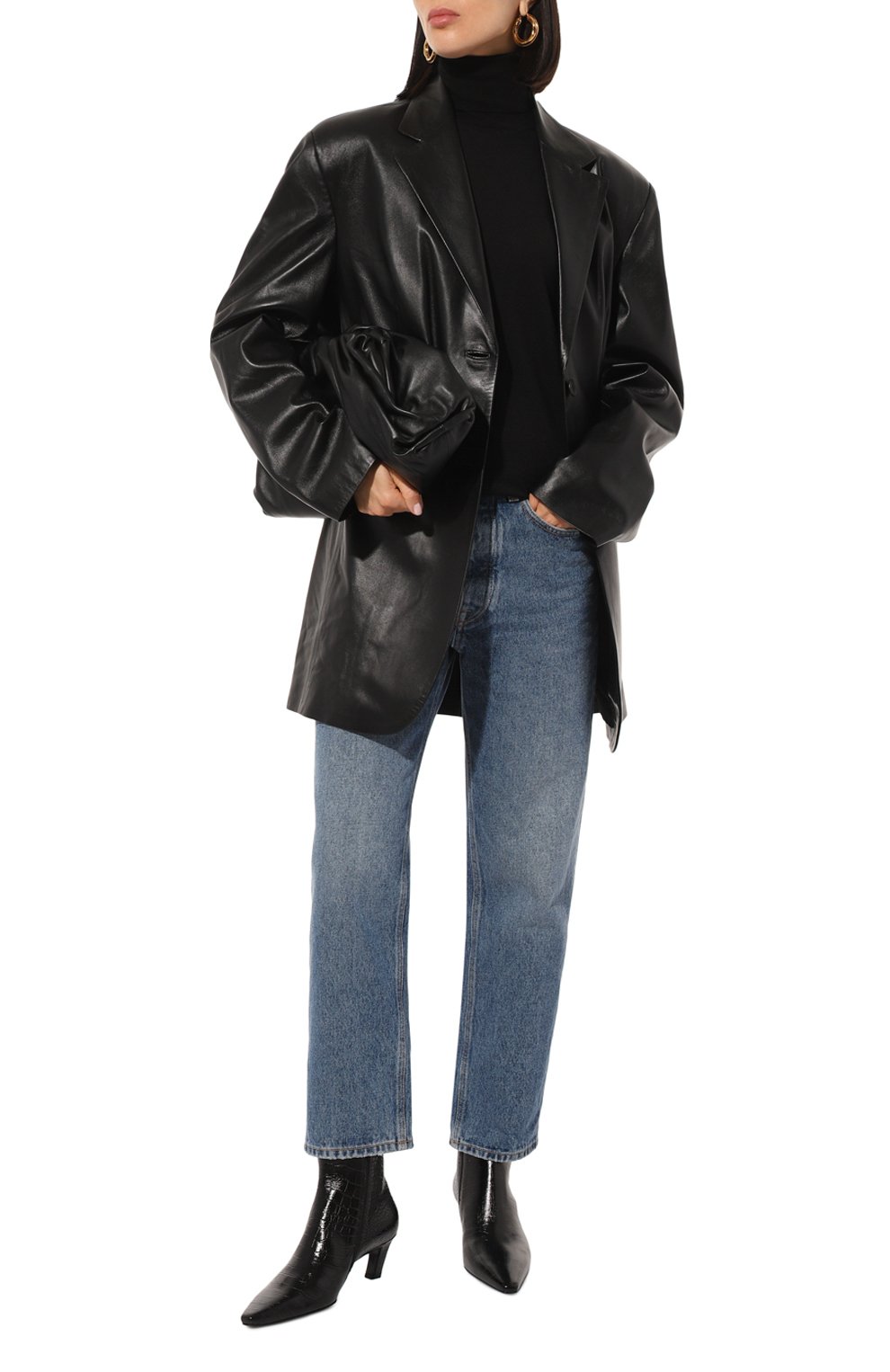 Кожаный жакет ZEYNEP ARCAY, арт. PF24JK19, фото 2