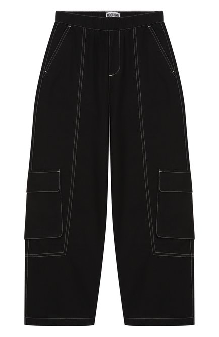 Хлопковые брюки-карго MOSCHINO, арт. HUP08J/LZA24/10-14