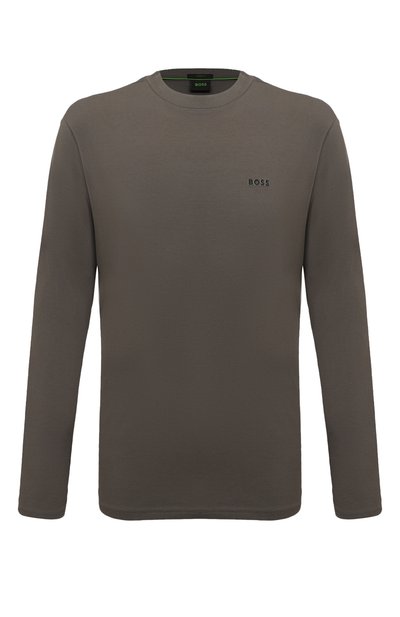 Мужская хлопковый лонгслив BOSS GREEN, арт. 50506365