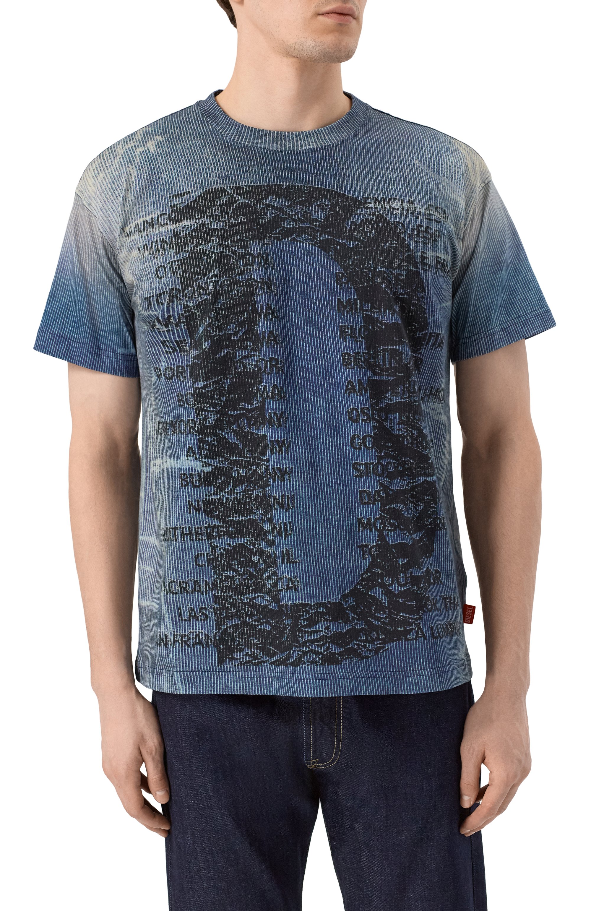 Хлопковая футболка DIESEL, арт. A19650/0PJBH, фото 3