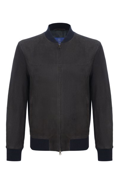 Мужской замшевый бомбер ANDREA CAMPAGNA, арт. 232621/AC/00332I
