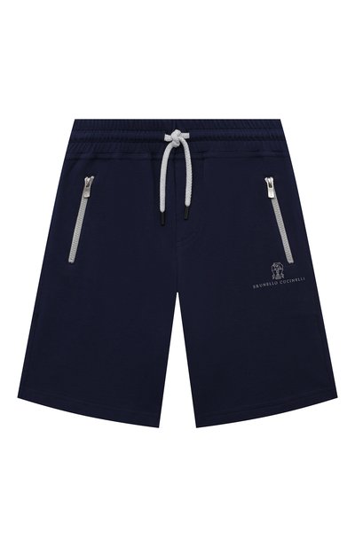 Хлопковые шорты BRUNELLO CUCINELLI, арт. BE854E387B, фото 1