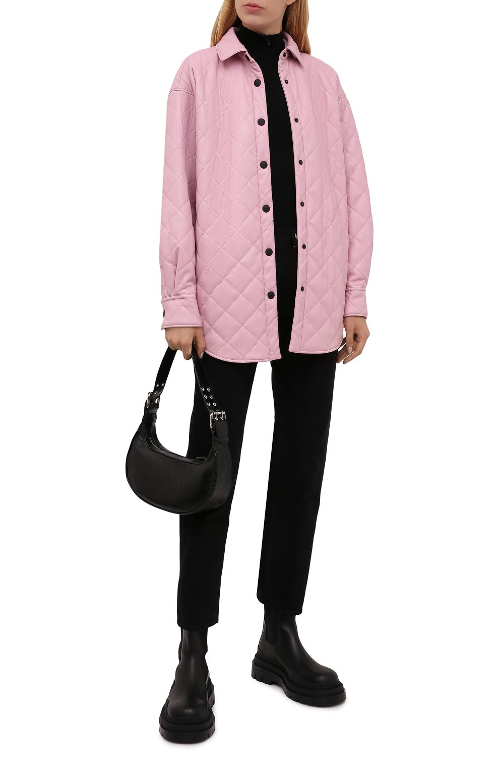 Куртка из экокожи MSGM, арт. 3141MDH13 217616, фото 2