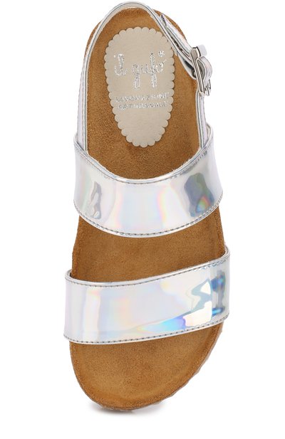 Лаковые сандалии на ремешке IL GUFO, арт. G566/SPECCHI0 DISC0/31-34, фото 4