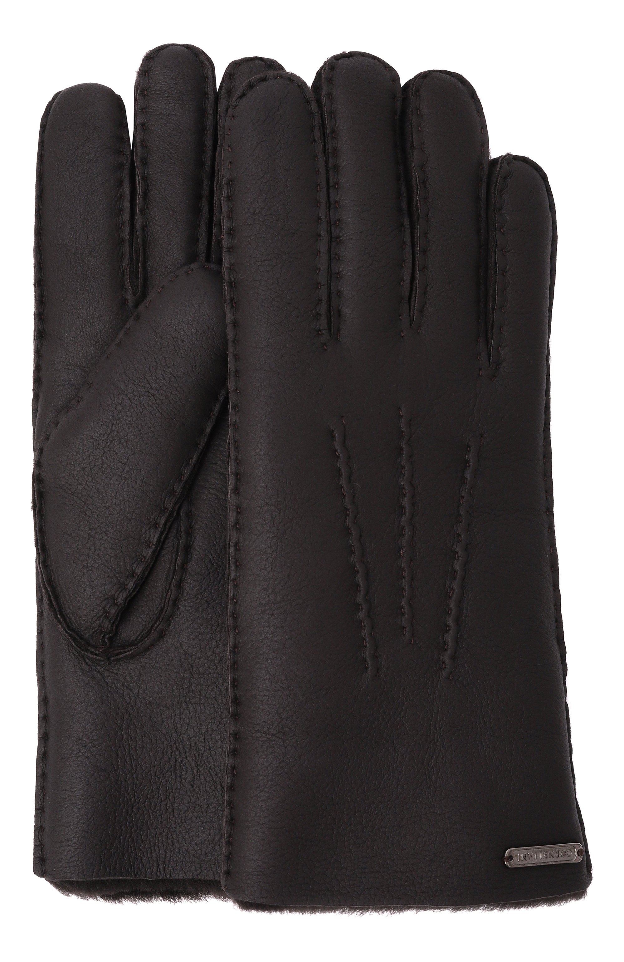 Кожаные перчатки CORNELIANI, арт. 26Q317-2620577, фото 1