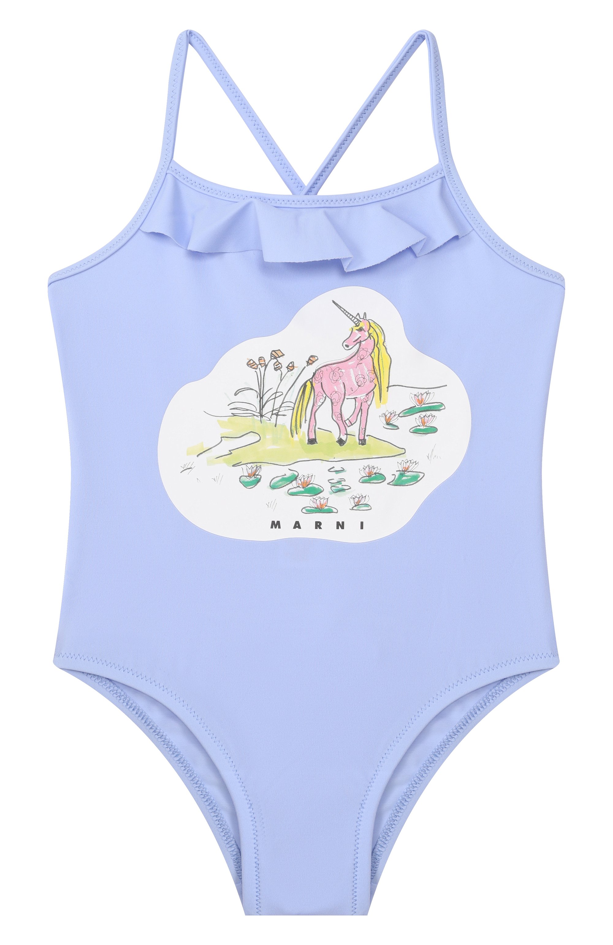 Слитный купальник MARNI, арт. M01656/M00M2, фото 1