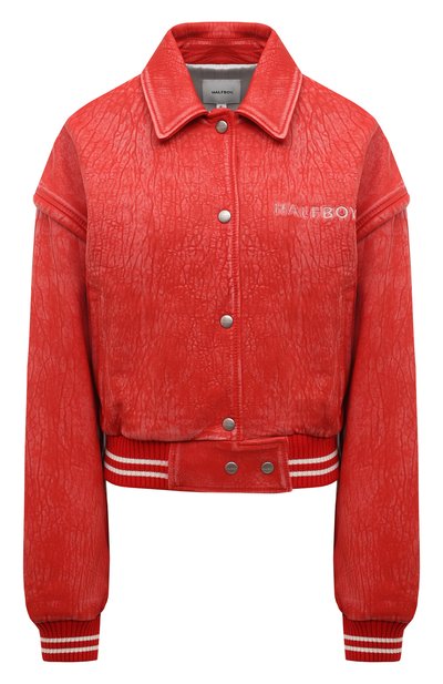 Кожаный бомбер HALFBOY, арт. HSS241WLBB136, фото 1