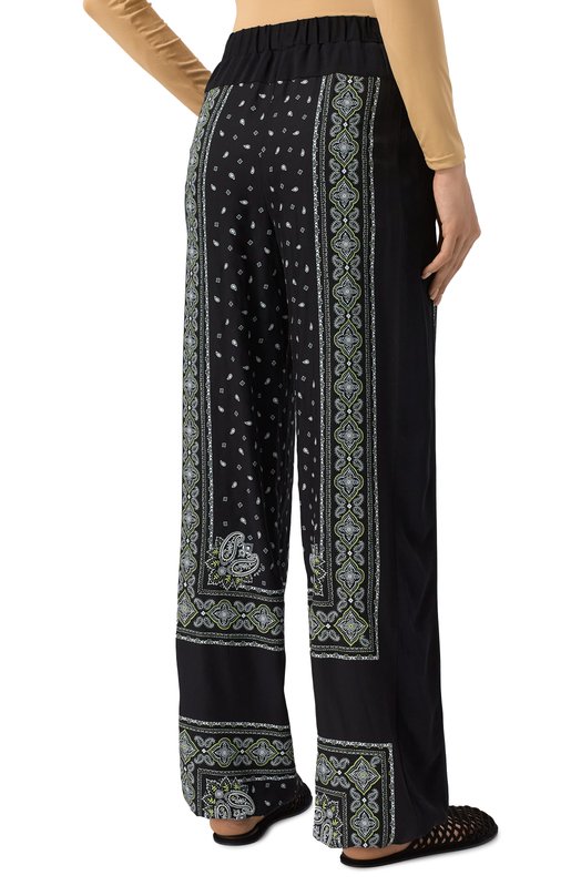 Брюки из вискозы Pinko 104663/A2CK Чёрный  104663/A2CK Фото 4