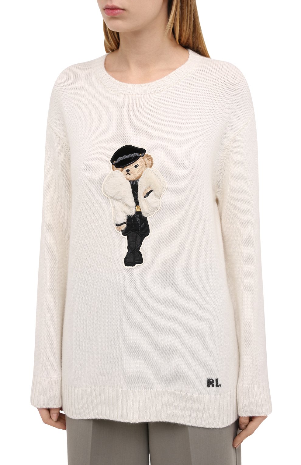 Свитер RALPH LAUREN кремового цвета по цене 215500 руб., арт. 290836363, фото 3 Свитер RALPH LAUREN, арт. 290836363, фото 3