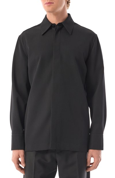 Шерстяная рубашка JIL SANDER, арт. J22DL0298/J40002, фото 3
