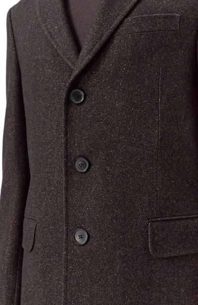Пальто из шерсти и шелка ZEGNA, арт. 4GJ3G0/897701A8, фото 5