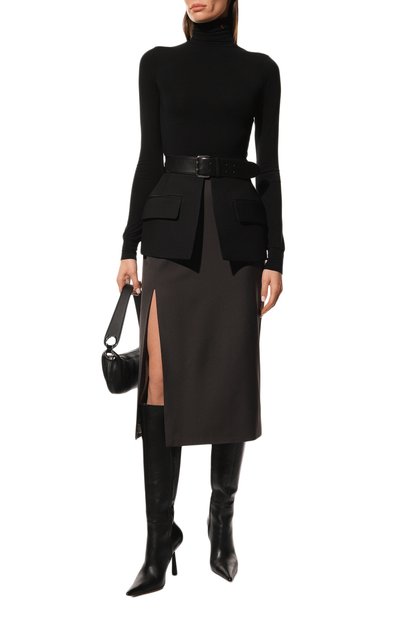 Юбка из вискозы и шерсти DICE KAYEK, арт. FW22J432/PSL, фото 2
