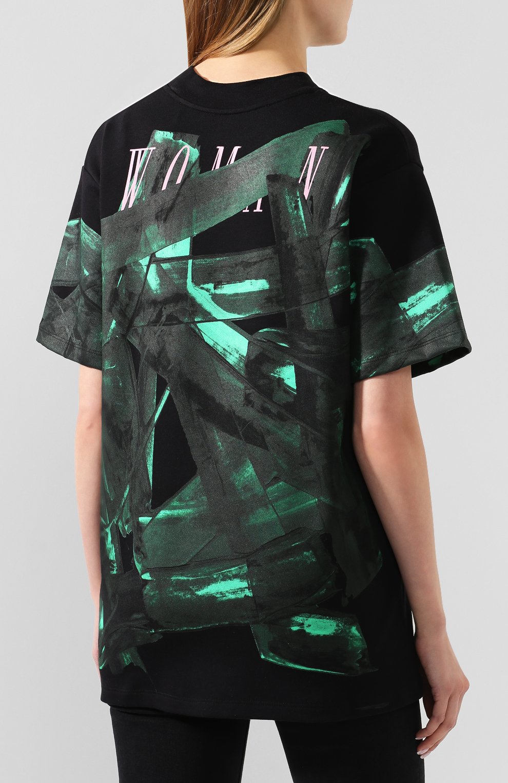 Хлопковая футболка OFF-WHITE, арт. 0WAA072R20H841271040, фото 4