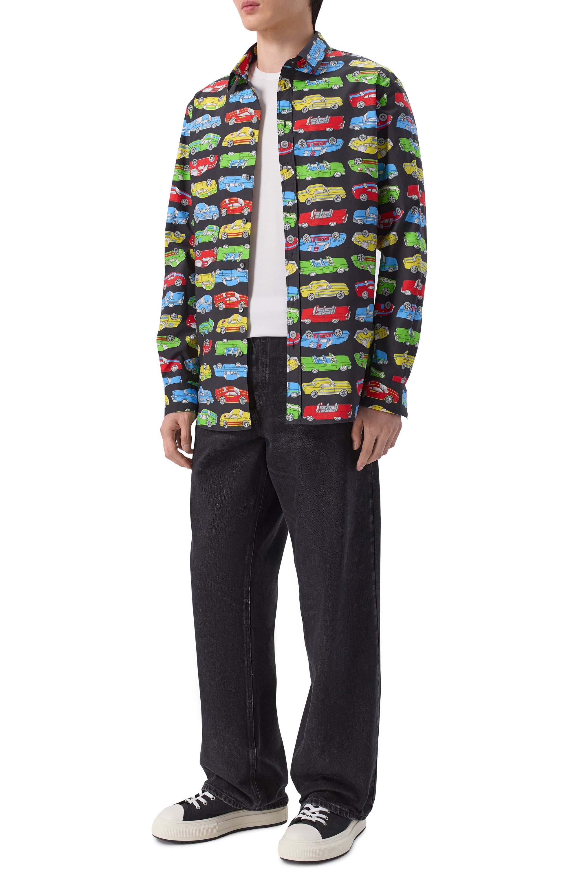 Хлопковая рубашка MOSCHINO, арт. A0232/0260, фото 2