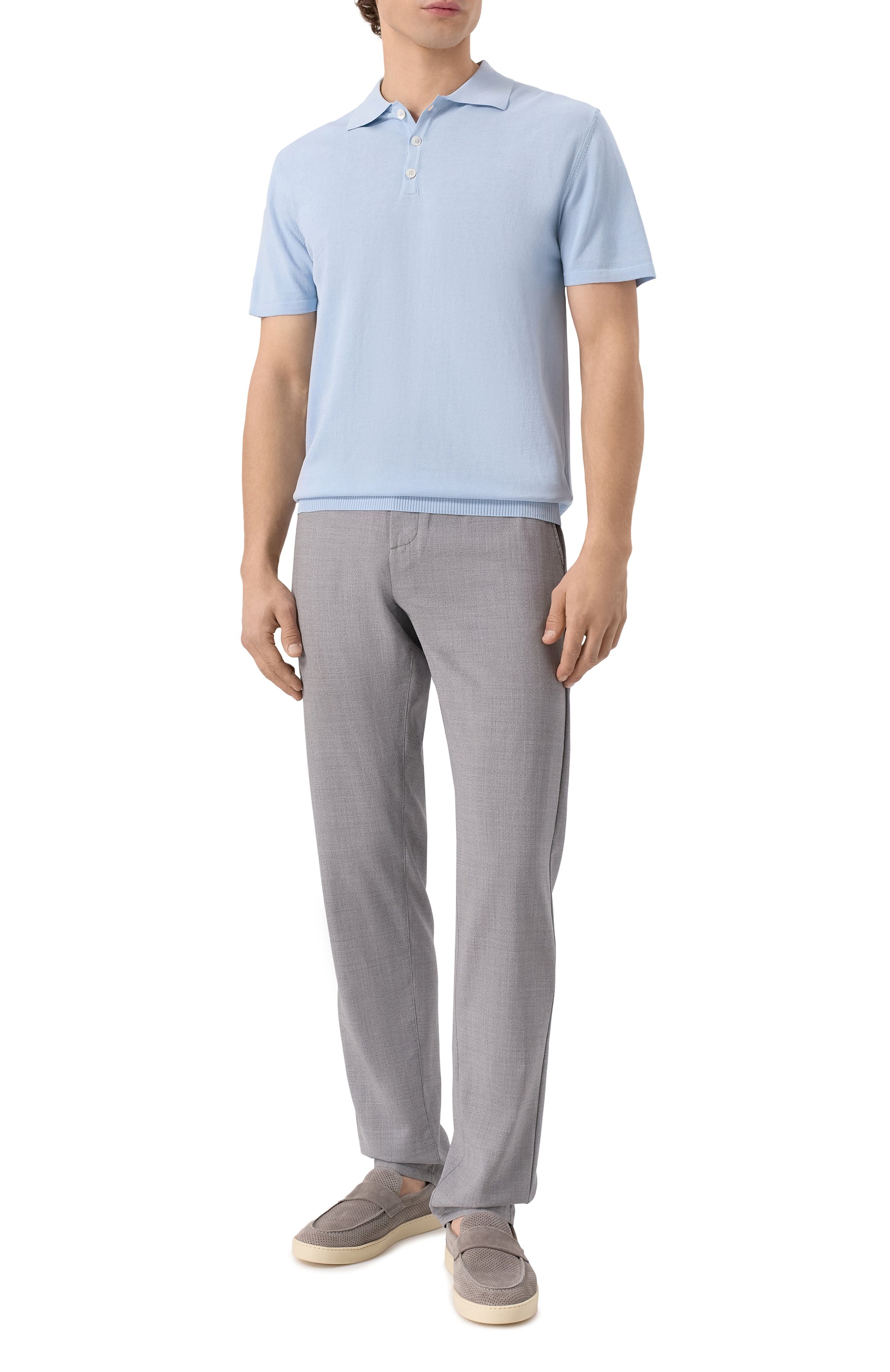 Хлопковое поло DANIELE FIESOLI, арт. DF0305, фото 2