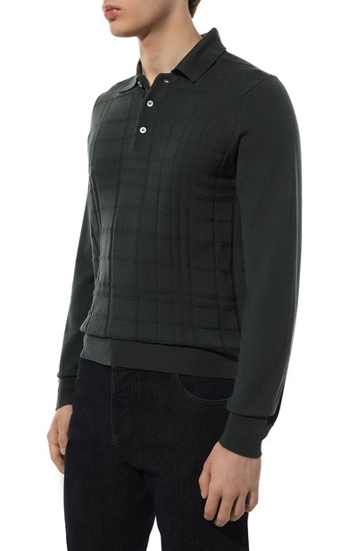 Шерстяное поло CANALI, арт. C0017/MK02152, фото 3