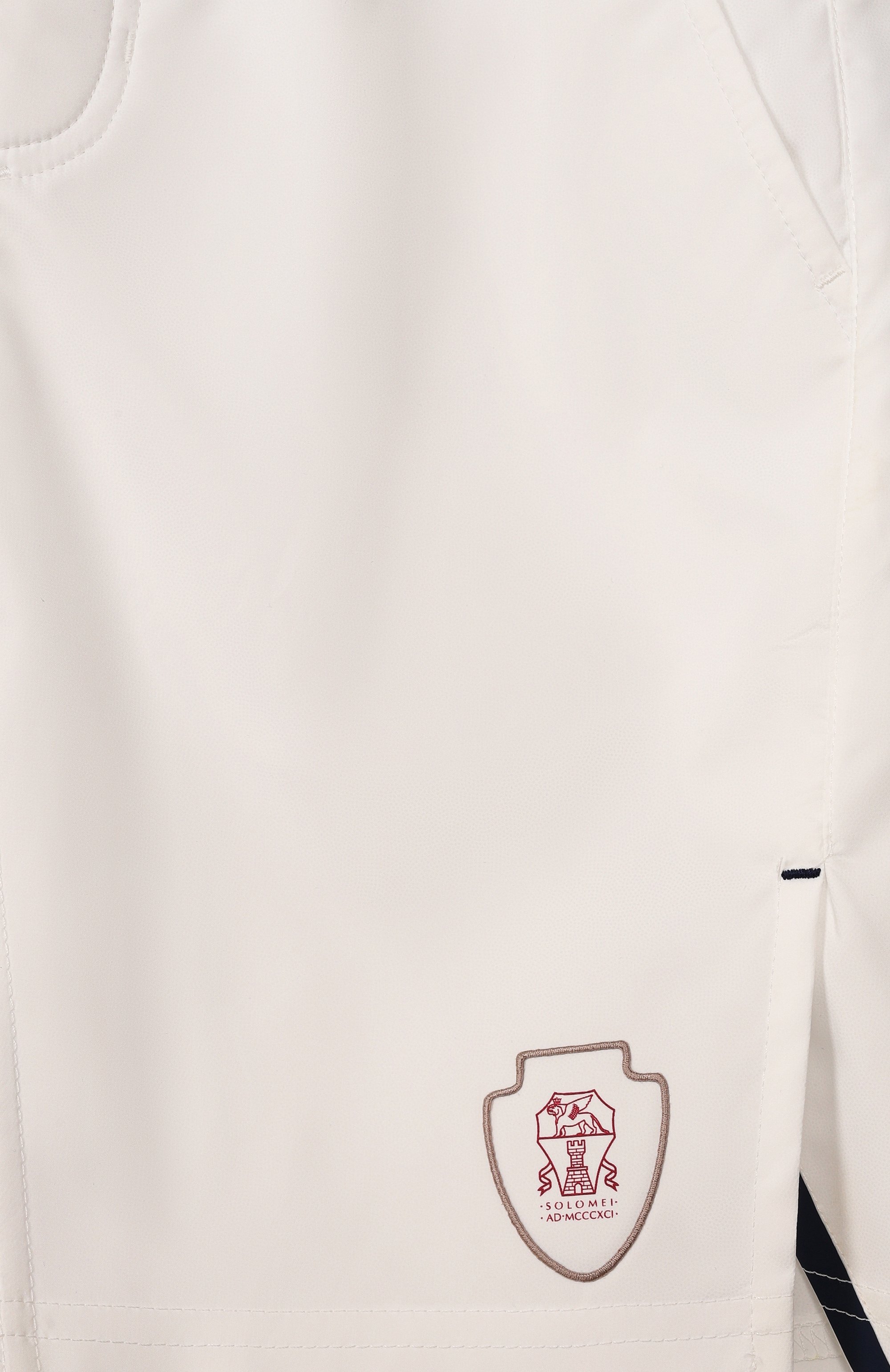 Шорты BRUNELLO CUCINELLI кремового цвета по цене 39950 руб., арт. BB422921TB, фото 3 Шорты BRUNELLO CUCINELLI, арт. BB422921TB, фото 3