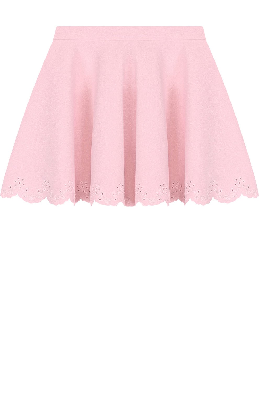 Юбка свободного кроя из смеси хлопка и полиэстера с фестонами POLO RALPH LAUREN, арт. 312688743, фото 2