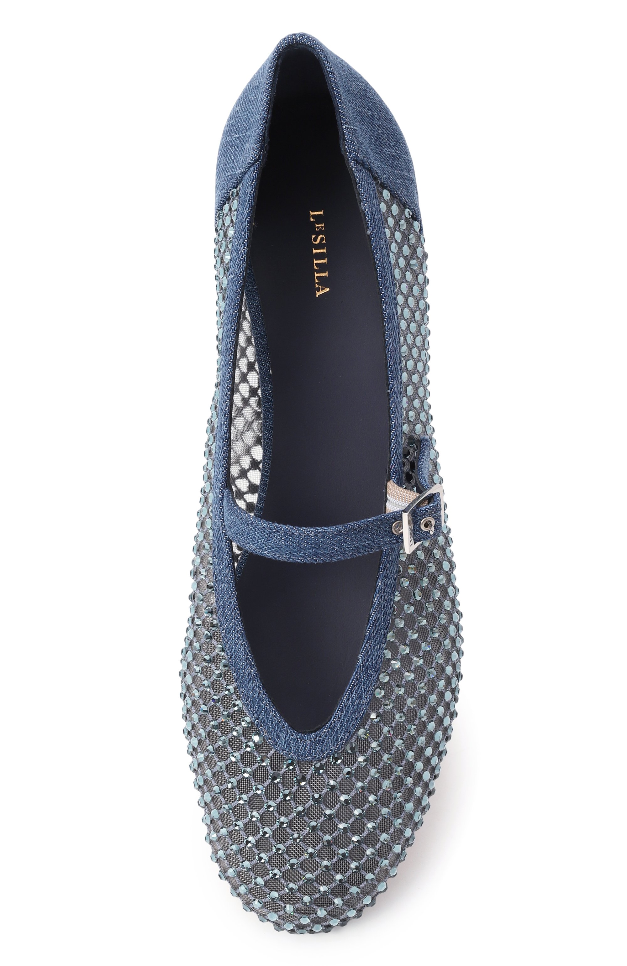 Текстильные балетки gilda LE SILLA, арт. 0186C020MTPPSTB/, фото 6