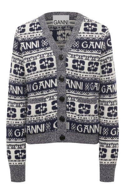 Женский шерстяной кардиган GANNI, арт. K2093