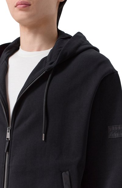 Хлопковая толстовка PREMIATA черного цвета по цене 39950 руб., арт. PA1034, фото 5 Хлопковая толстовка PREMIATA, арт. PA1034, фото 5