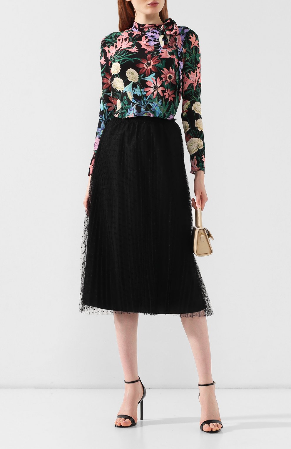Шелковая блузка REDVALENTINO, арт. SR3ABB90/4QN, фото 2