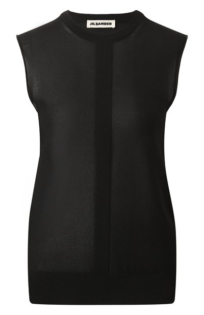 Женский топ из вискозы JIL SANDER, арт. J01NC0157/J18337
