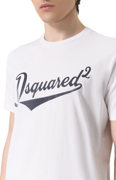 Хлопковая футболка DSQUARED2, арт. S74GD1394/D20020, фото 5