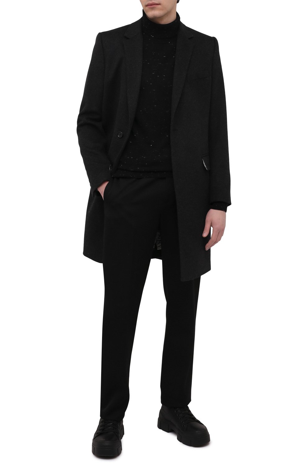 Водолазка из хлопка и шерсти BOSS, арт. 50460928, фото 2