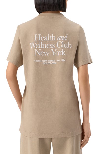 Хлопковая футболка SPORTY AND RICH, арт. T0043622016GY15, фото 4