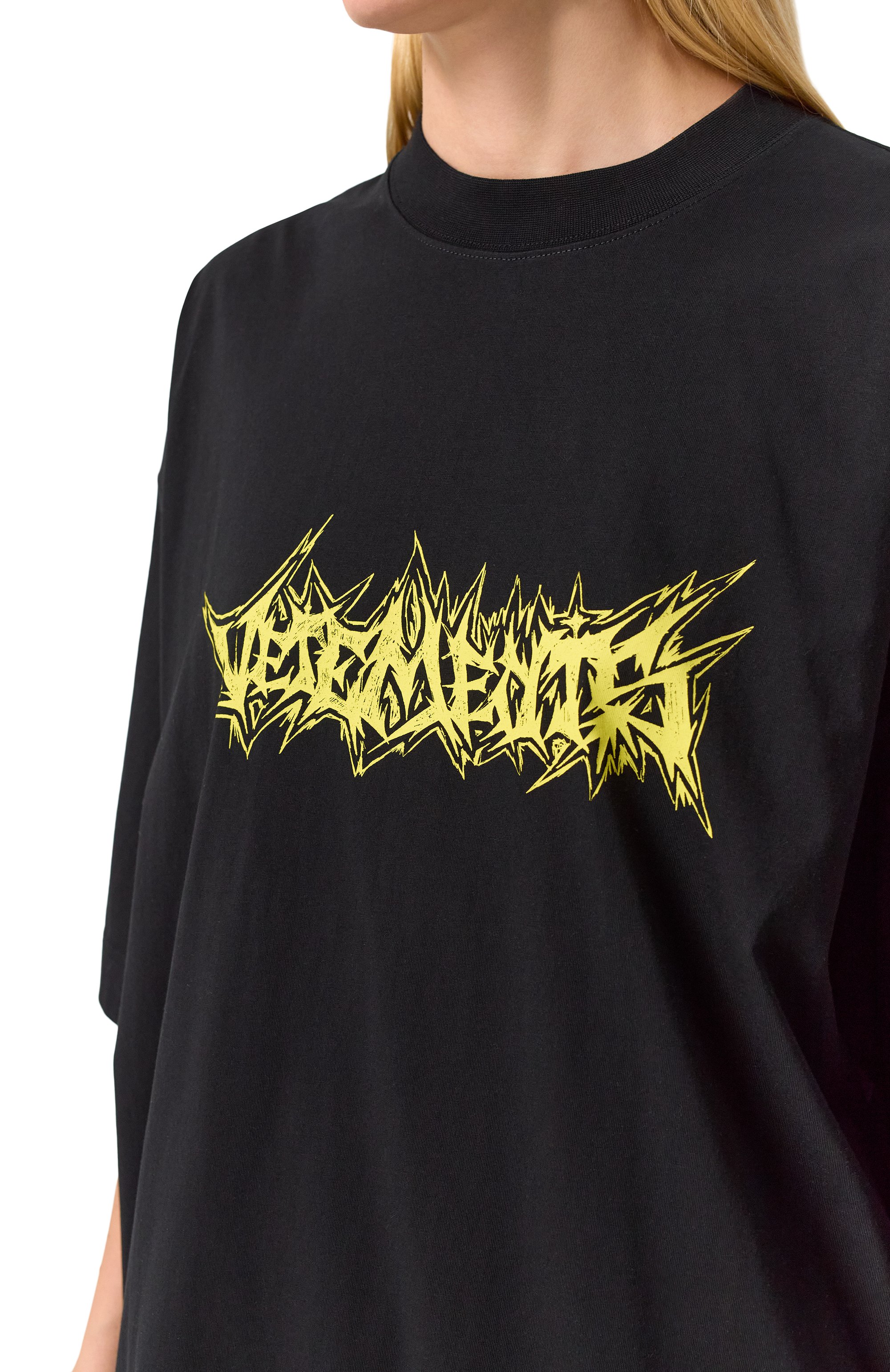 Хлопковая футболка VETEMENTS, арт. UA66TR655B, фото 5
