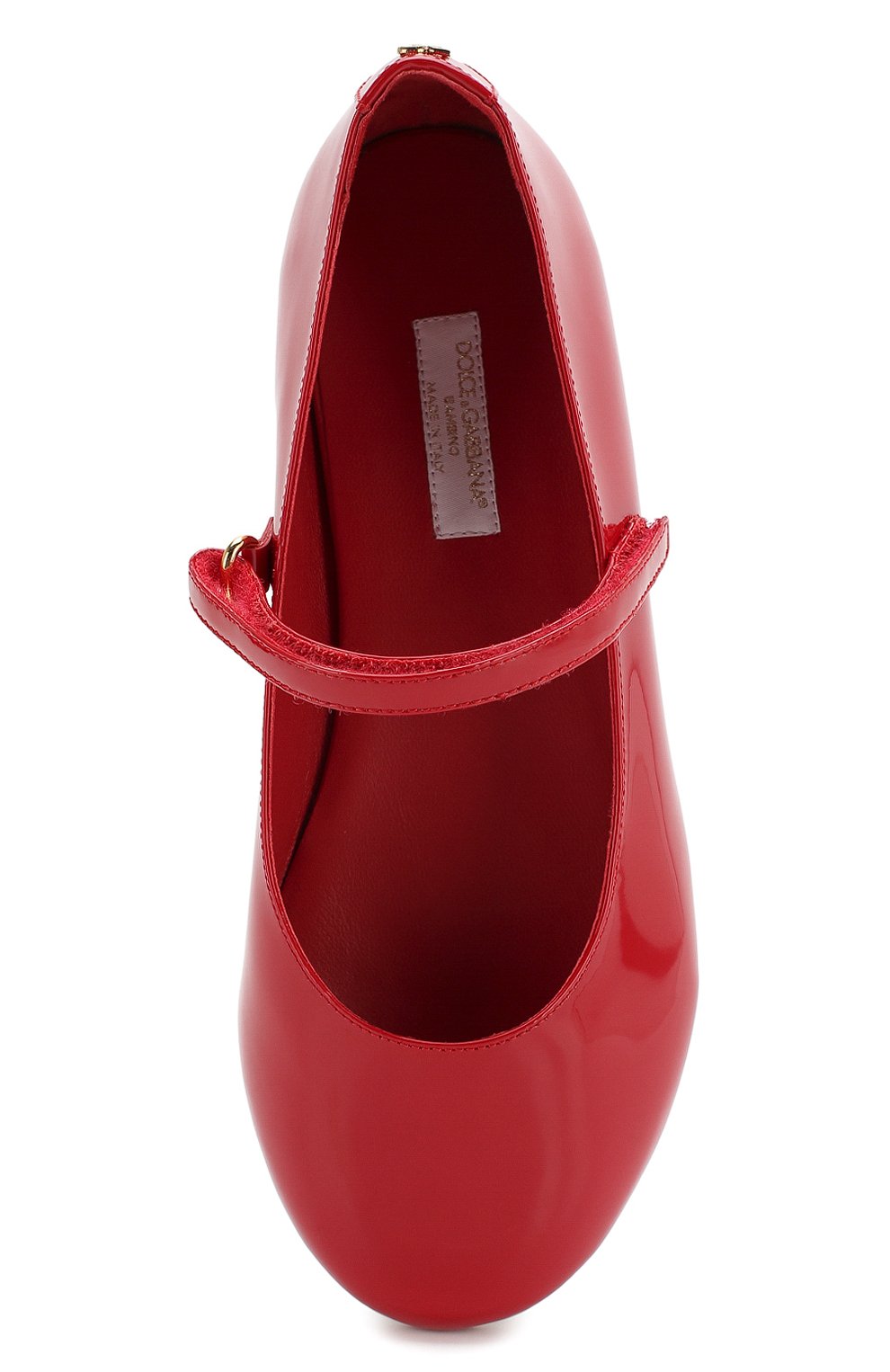Балетки из лаковой кожи DOLCE & GABBANA, арт. D10699/A1328/24-28, фото 4