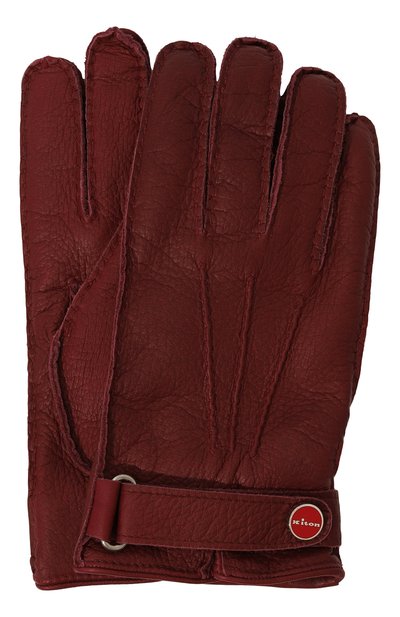 Кожаные перчатки KITON, арт. UGU023K0257F06, фото 1