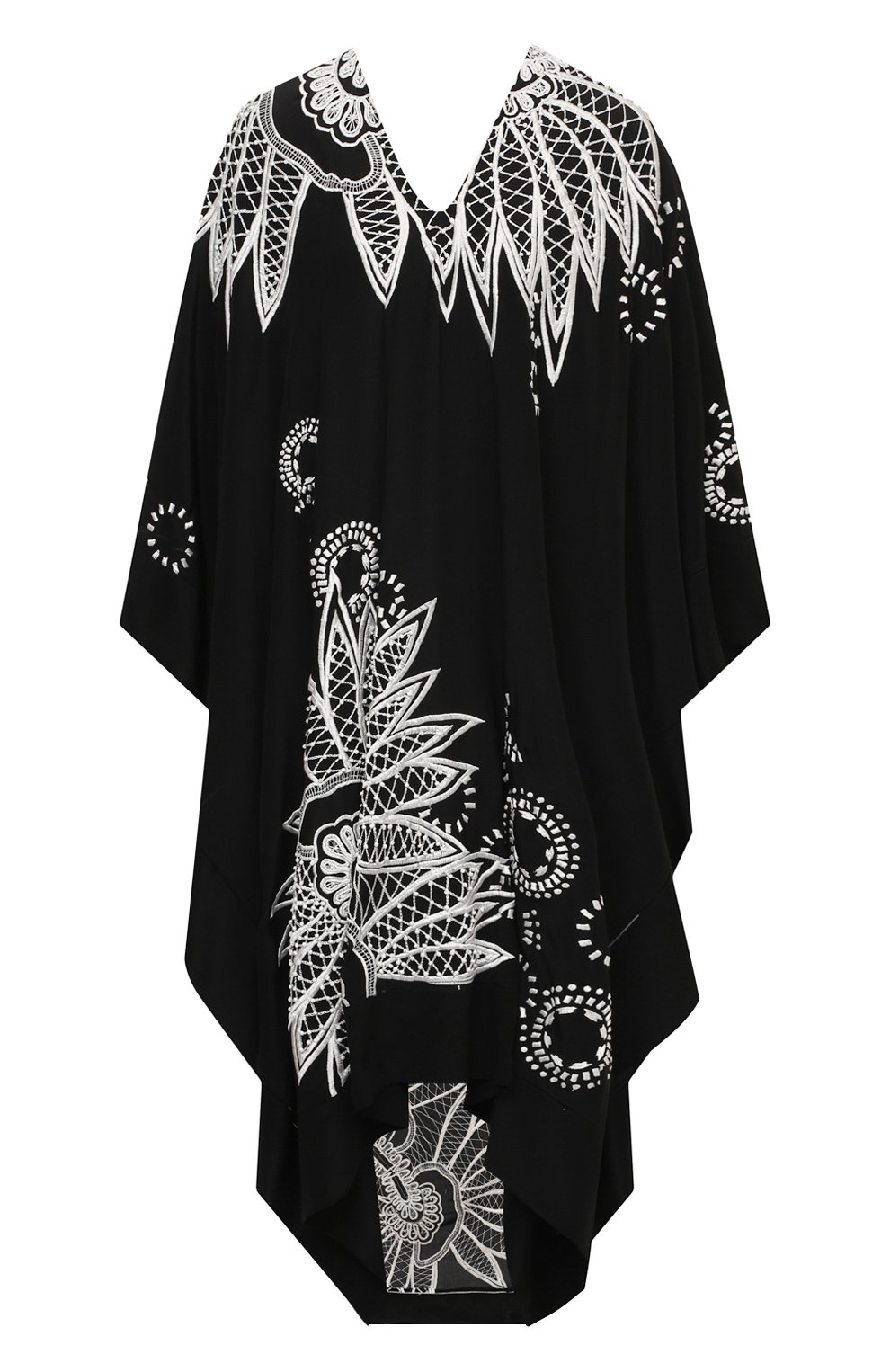 Шелковая туника DRIES VAN NOTEN черного цвета по цене 212500 руб., арт. 211-11001-2295, фото 1 Шелковая туника DRIES VAN NOTEN, арт. 211-11001-2295, фото 1