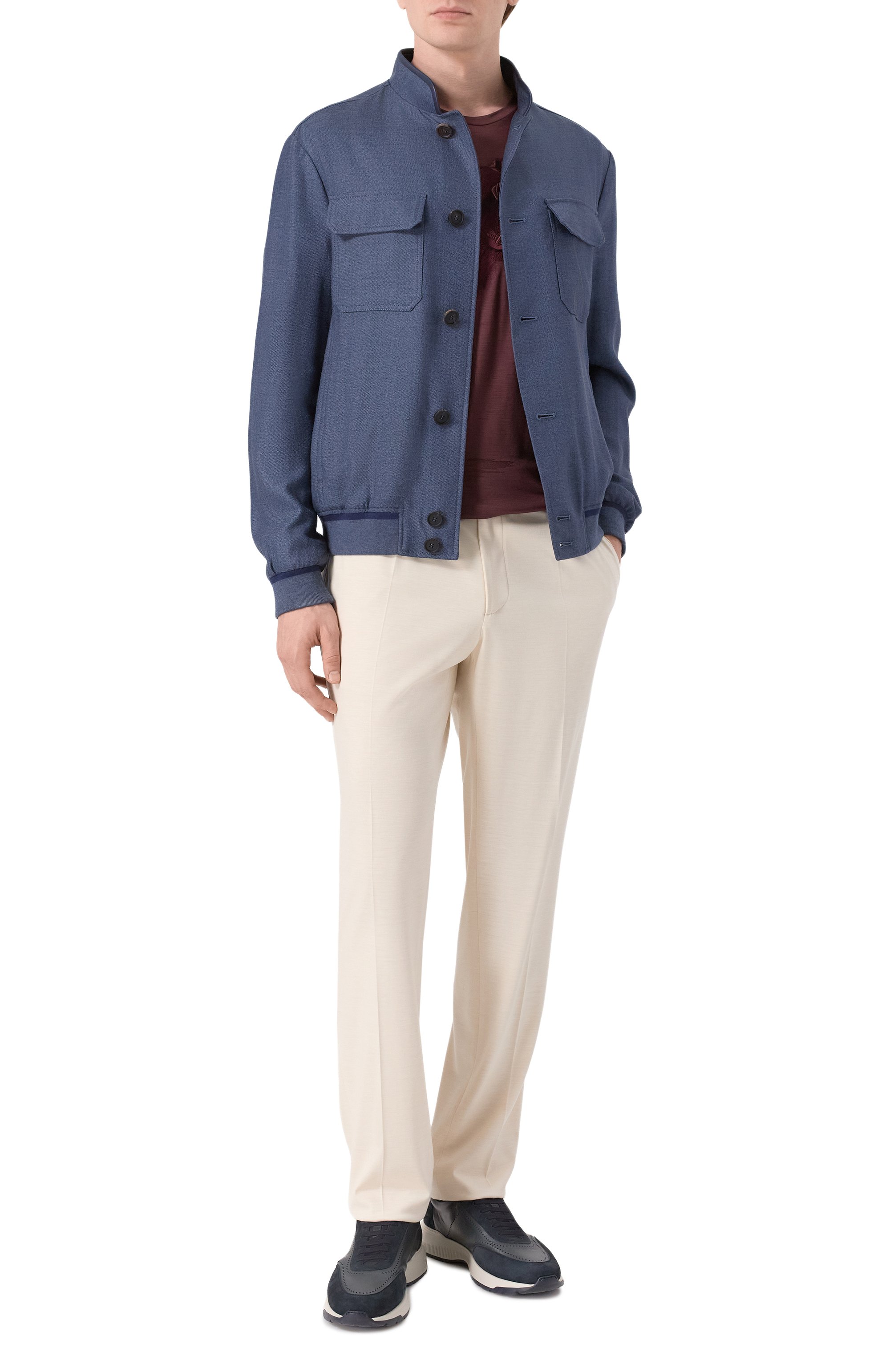 Шерстяные брюки STEFANO RICCI, арт. M1T6100130/MA0033, фото 2