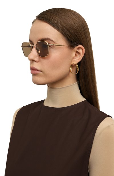 Солнцезащитные очки LUNETTERIE GENERALE, арт. CAVALIER SEUL CHAMPAGNE BRN, фото 3