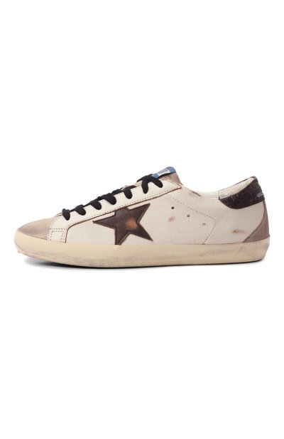 Кожаные кеды super-star GOLDEN GOOSE DELUXE BRAND, арт. GMF00102.F007553, фото 4