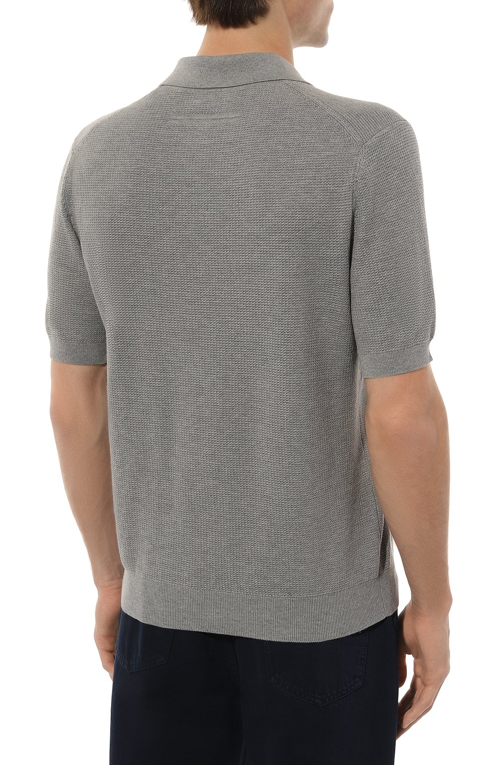 Хлопковое поло ZEGNA, арт. UDC95A7/C32, фото 4