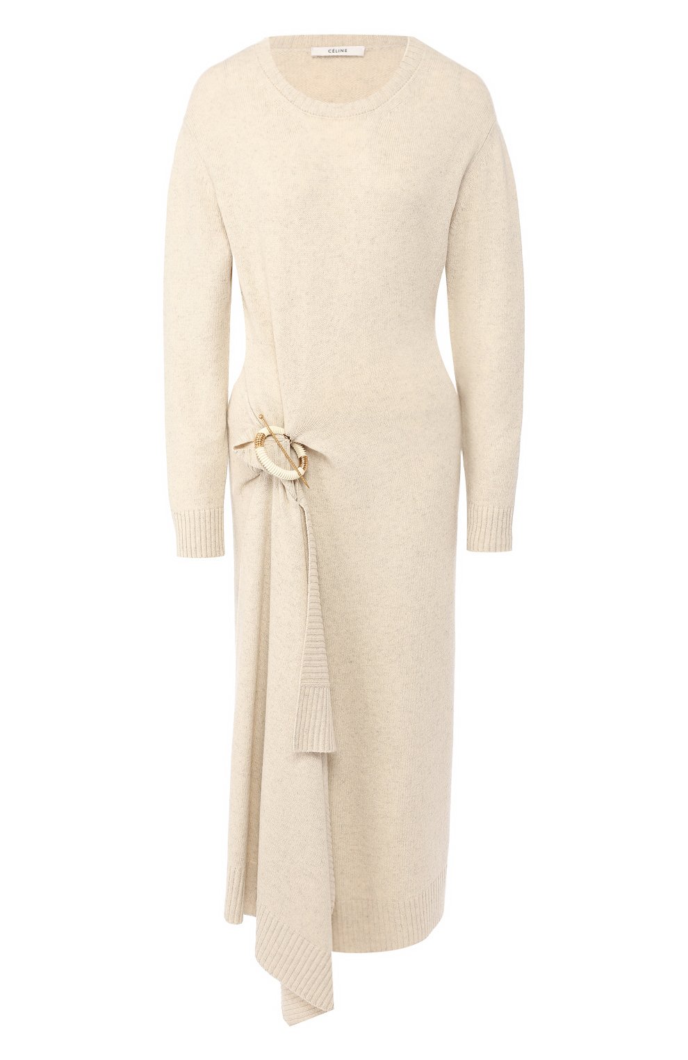 Шерстяное платье-миди CELINE, арт. 26BX2791C, фото 1