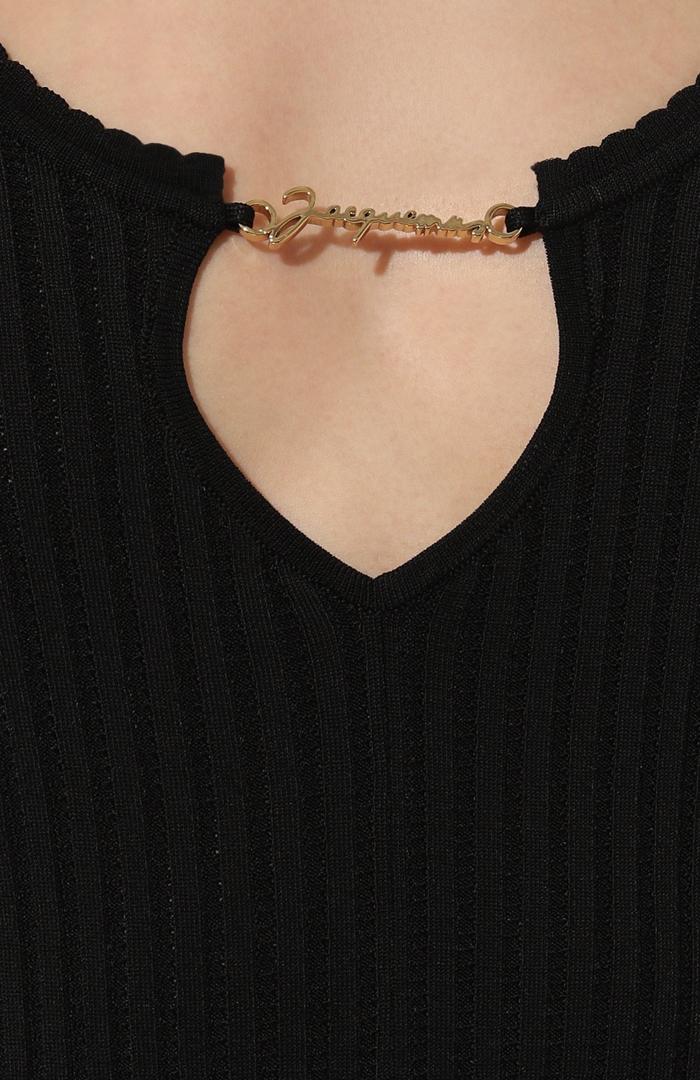 Платье из вискозы JACQUEMUS, арт. 24E/241KN356, фото 5