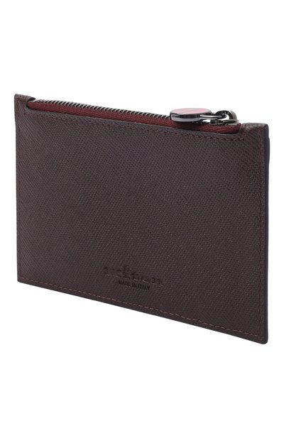 Мужской кожаный футляр для кредитных карт KITON, арт. UPEA009N01269