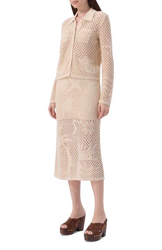 Замшевые сабо Marisol Paris Texas PX1989/XV003 Коричневый  PX1989/XV003 Фото 3