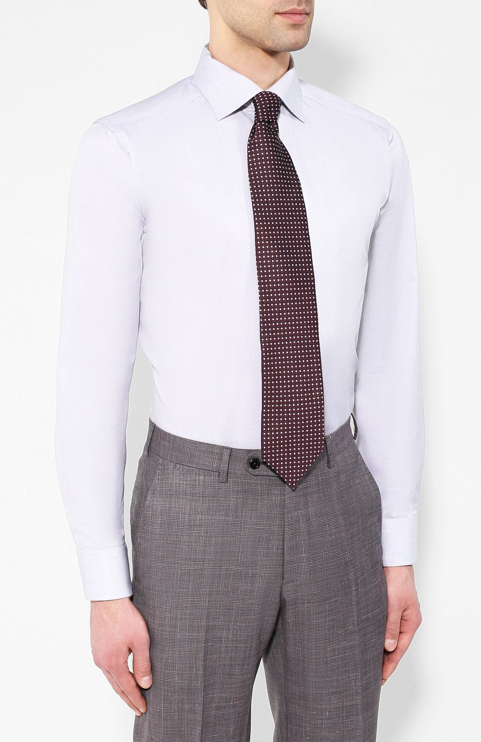 Хлопковая рубашка с воротником кент ETON, арт. 3428 79544, фото 4