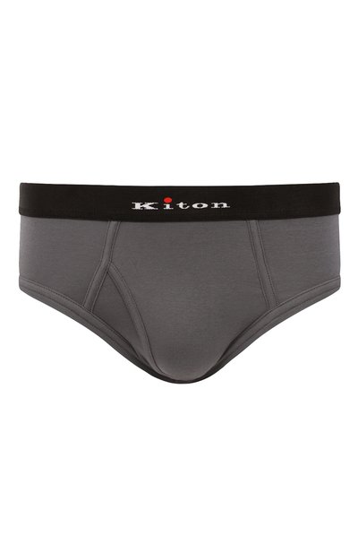 Мужские хлопковые брифы KITON, арт. UNWBX15K0228F02