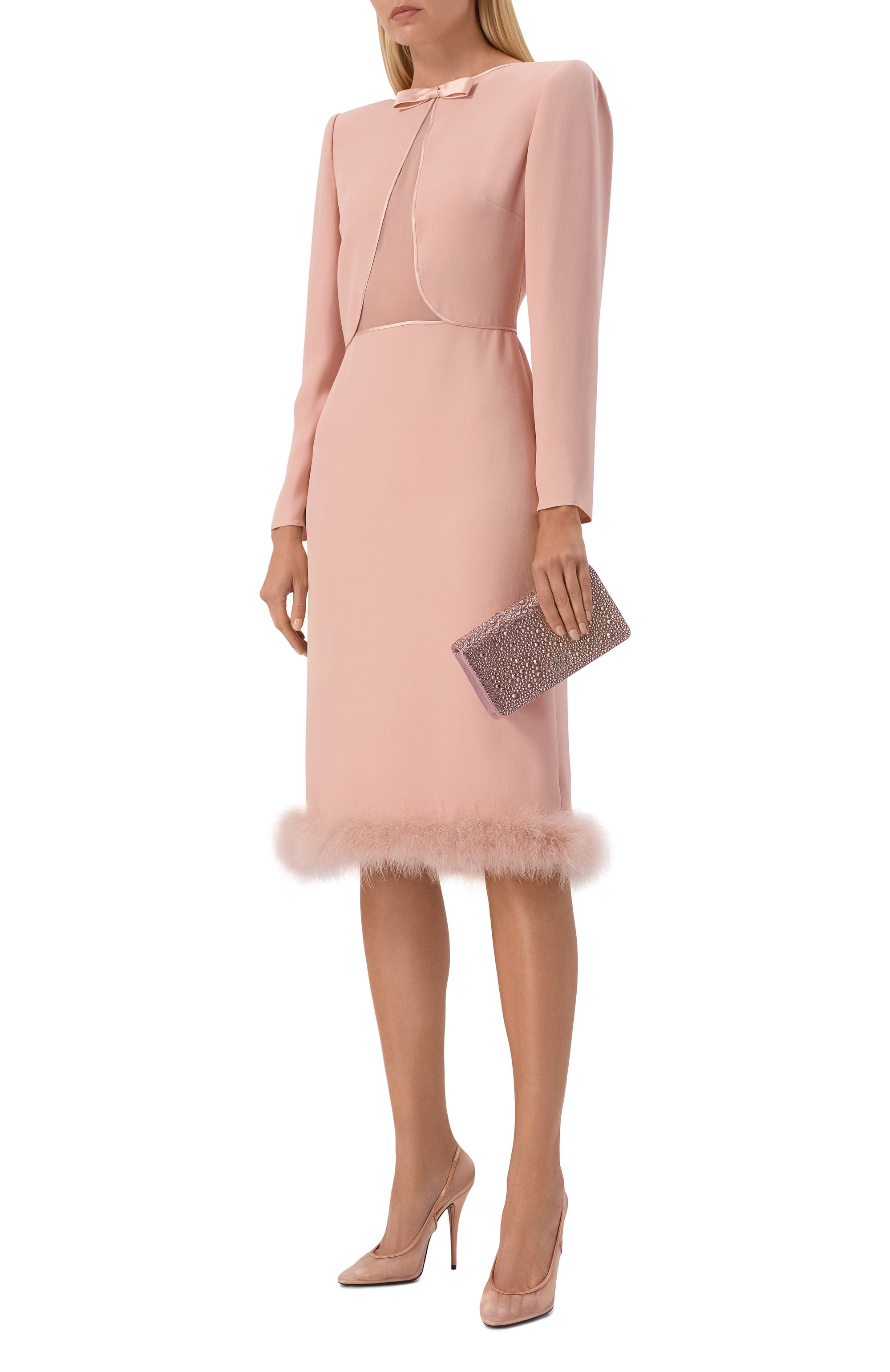 Сумка vlogo signature mini VALENTINO светло-розового цвета по цене 318500 руб., арт. 8W0P0AY5/JPN, фото 3 Сумка vlogo signature mini VALENTINO, арт. 8W0P0AY5/JPN, фото 3