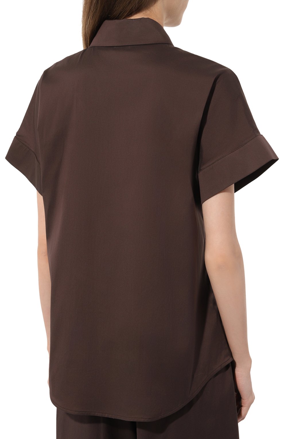 Хлопковая рубашка WEEKEND MAX MARA, арт. ORIANA 241611101, фото 4