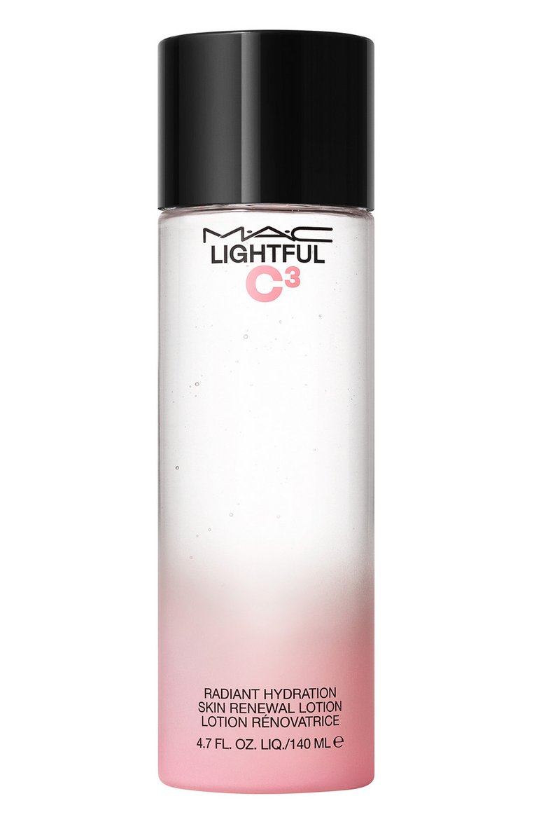 Увлажняющий тоник lightful c³ radiant hydration skin renewal lotion (150ml) MAC бесцветного цвета, арт. SKRM-01 | Фото 1 (Назначение: Для лица; Тип продукта: Тоники; Региональные ограничения белый список (Axapta Mercury): Не проставлено; Нос: Не проставлено)